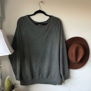 Forever 21 Gray Crewneck